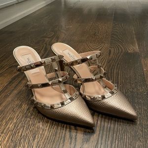 Brand New Valentino Rockstud Mule